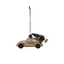 House Doctor Xmas Cars - Decoratieve auto's, 5,5 cm / goud