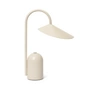 Ferm Living - Arum Oplaadbare LED tafellamp, cashmere