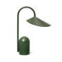 Ferm Living - Arum Oplaadbare LED tafellamp, groen
