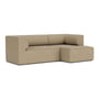 Audo - Eave 96 2-zitsbank, hoekmodule rechts, bouclé 02, beige