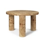 Ferm Living - Post Salontafel Ø 65 x H 41 cm, natuur