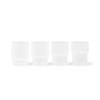 Ferm Living - Ripple Drinkglas klein, mat (set van 4)