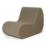 Ferm Living - Rouli Center Modul Fauteuil, zand (Zuiver Bouclé)