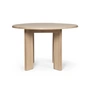 Tarn Ferm Living - Eettafel, 115 cm, wit geolied beuken