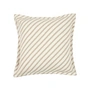 Nobodinoz - Landschapskussen, 45 x 45 cm, gestreept naturel