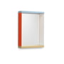 Vitra - Colour Frame Spiegel, klein, blauw/oranje