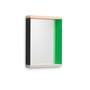 Vitra - Colour Frame Spiegel, klein, groen / roze