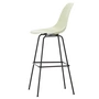 Vitra - Eames Fiberglass Barkruk, hoog, basic donker / perkament (vilten glijders)