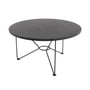 Acapulco Design - The Low Table, H 36 x Ø 65 cm, Terrazzo / tierra zwart