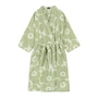 Marimekko - Unikko badjas, L, gebroken wit/sage
