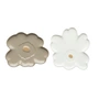 Marimekko - Unikko bord, Ø 13 cm, terra / wit / goud (set van 2) ( 60th Anniversary Collection )