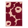 Marimekko - Unikko Handdoek, 50 x 70 cm, roze / donkere kers