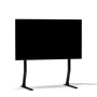 Pedestal - Bendy Tall TV-standaard, 40 - 70 inch, houtskool