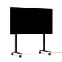 Pedestal - Straight Rollin' TV-standaard, 40 - 70 inch, houtskool