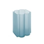 Kartell - Okra Vaas, H 24 cm, lichtblauw