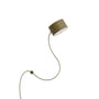Muuto - Post LED wandlamp, bruin-groen