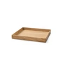 Lind DNA - Even Teak Dienblad Square S, teak / Nupo natuur