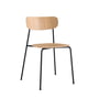 Andersen Furniture - Scope Stoel, zwart frame / eiken wit