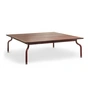 Magis - South Lage tuintafel, 120 x 120 cm, bordeaux / lavarood