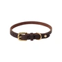 OYOY Robin ZOO - Halsband voor honden, medium, choco