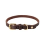 OYOY Robin ZOO - Halsband voor honden, groot, choco