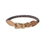 OYOY ZOO - Perry Halsband voor honden, klein, choko