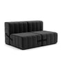 Ambivalenz Curt - Sofa Set 4, Dama - 0004 (donkergrijs)