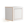 Ambivalenz Fläpps - Box nachtkastje 40 x 40 cm, wit