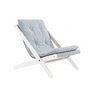 Karup Design Boogie - Vouwstoel, wit gelakt / strandblauw