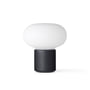 New Works - Karl-Johan Draagbare LED tafellamp met oplaadbare batterij, koud zwart