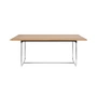 Thonet - S 1070 Eettafel, 200 x 100 cm, massief geolied eiken (Pure Materials)