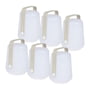 Fermob Balad - Oplaadbare LED lamp H 12 cm, kleigrijs (set van 6)