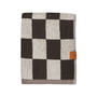 Mette Ditmer Retro - Handdoek, 50 x 90 cm, chocolade