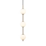 Umage - Audrey 3 LED hanglamp, messing / opaal glas