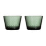 Tundra Iittala - Drinkglas 16 cl, dennengroen (set van 2)