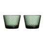 Tundra Iittala - Drinkglas 16 cl, dennengroen (set van 2)