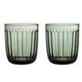 Raami Iittala - Drinkglas 26 cl, dennengroen (set van 2)