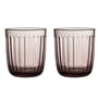 Raami Iittala - Drinkglas 26 cl, calluna (set van 2)