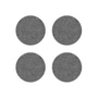 Hey Sign - Onderzetter rond, Ø 9 cm, antraciet (set van 4)