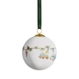 Kähler Design - Hammershøi Kerst 2024 kerstballen, Ø 6 cm, wit