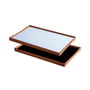 Tablett Turning Tray ArchitectMade -, 30 x 48 cm, zwart / blauw