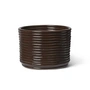 Ferm Living - Corduroy bloempot, johannesbroodbruin