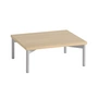 Muuto Tube Podium - Voor gestapeld systeem 43,5 x 35 cm, eiken / grijs