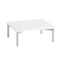 Muuto Tube Podium - Voor gestapeld systeem 43,5 x 35 cm, wit / grijs