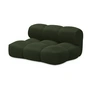 OUT Objekte unserer Tage - Sander Sofa Loveseat, mosgroen (Hug Me 032 van Chivasso)