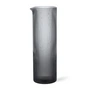 Ferm Living - Ripple Waterkaraf, 1,1 l, gerookt grijs