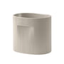 Muuto Ridge - Bloempot, h 24 cm, beige