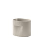 Muuto Ridge - Bloempot, H 15 cm, beige