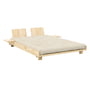 Karup Design - Sociaal bed 140 x 200 cm, complete set, beige / helder grenen