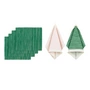 Marimekko - Piccolo keukenset, theedoek & Placemats, groen / roze (6 stuks)